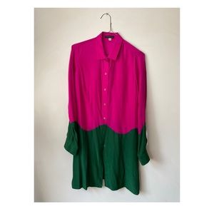 William okpo silk button down